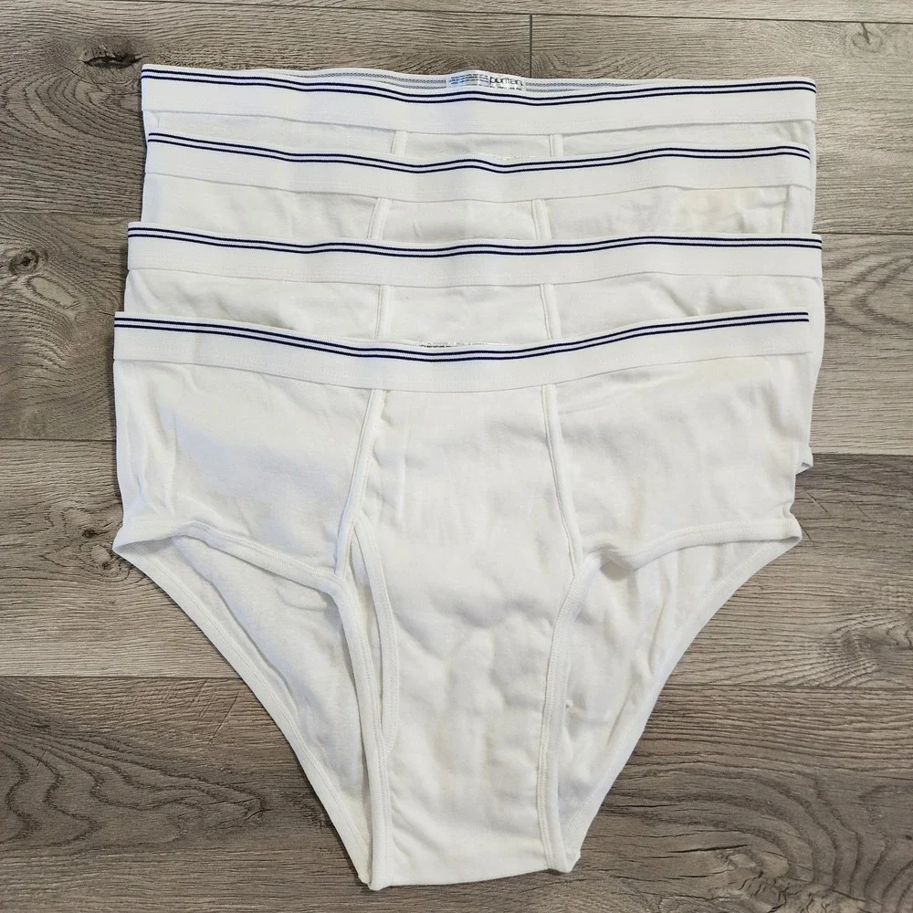 Puritan Vintage White‎ Brief Men's Size 3XL NWOT